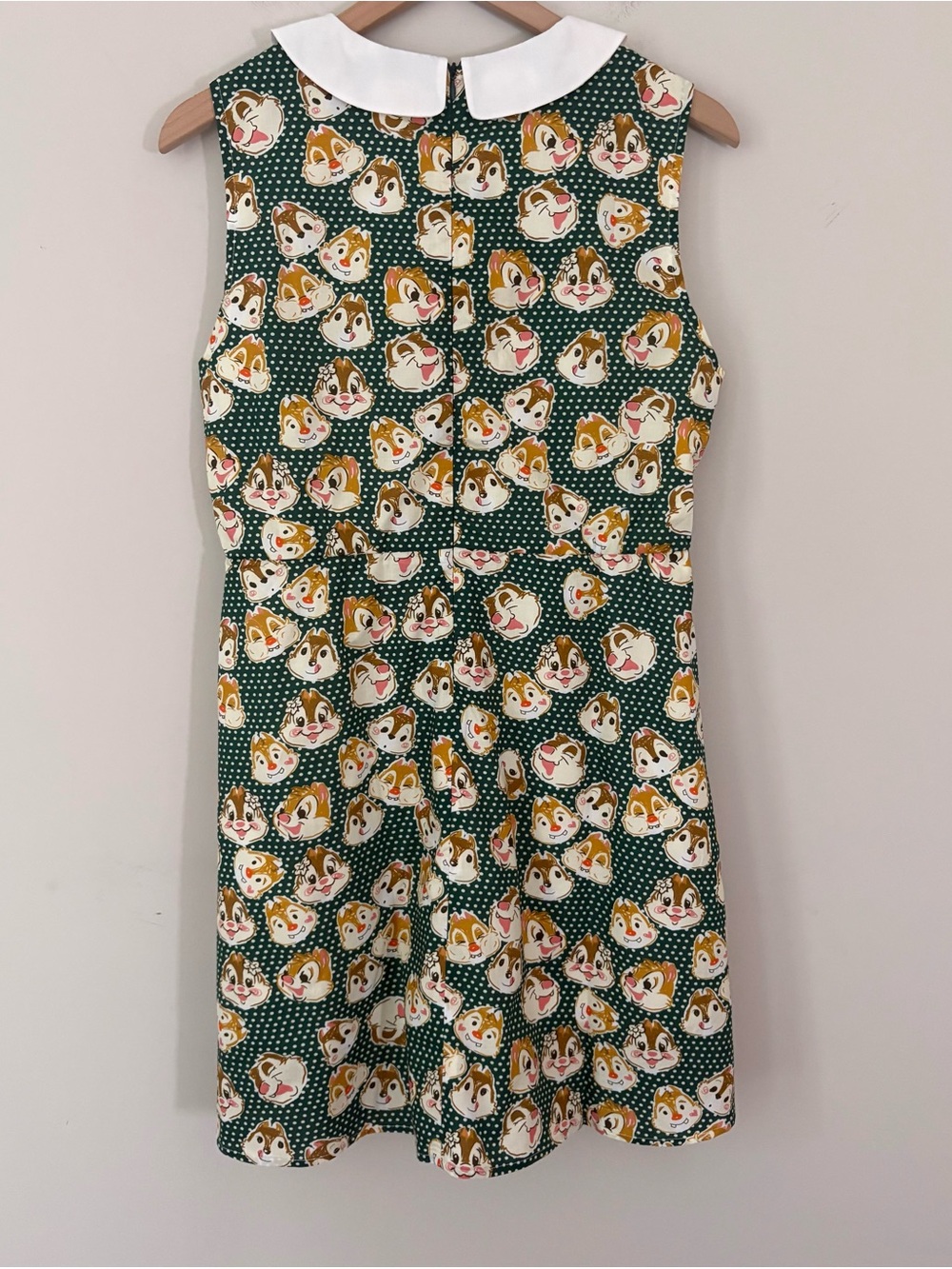 Tulip B Polka Dots Squirrel Print Midi Dress - Picture 3 of 10